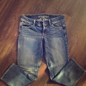 American Eagle crop jeans